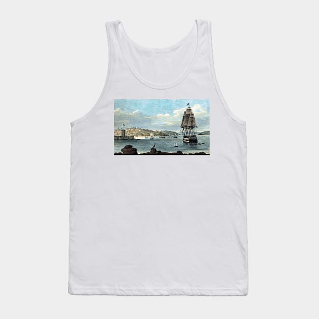 Augustus Earle Sydney from Pinchgut Island Tank Top by pdpress